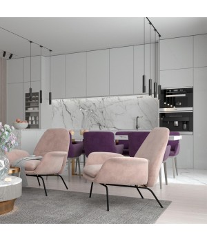 370769 PORT NT21 085 черный Светильник трековый однофазный трехжильный, провод 1м IP20 GU10 50W 220V MAIS-foto3