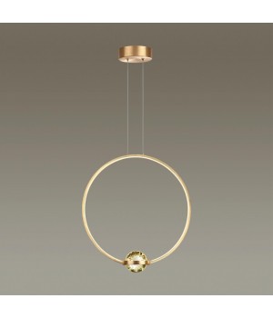 4336/18L L-VISION ODL22 155 брашированное золото/металл Подвесной светильник IP20 LED 18W 1370Лм 4000K GOTA-foto4