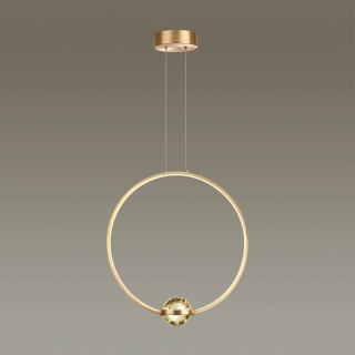 4336/18L L-VISION ODL22 155 брашированное золото/металл Подвесной светильник IP20 LED 18W 1370Лм 4000K GOTA-foto4