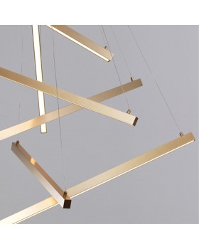 3860/96L L-VISION ODL19 141 золото Подвесной светильник LED 96W 5190Лм 3000К 220V COMETA-foto4