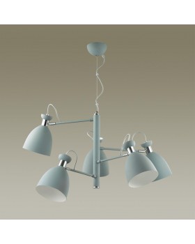 3735/5 MODERNI LN19 105 серый Люстра E27 5*60W 220V KIZZY-foto3