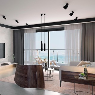 370751 OVER NT21 213 черный Светильник накладной IP20 GU10 50W 220V MAIS-foto3