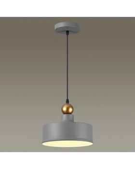 4089/1 PENDANT ODL19 361 серый/золотой Подвес Е27 1*40W BOLLI-foto4