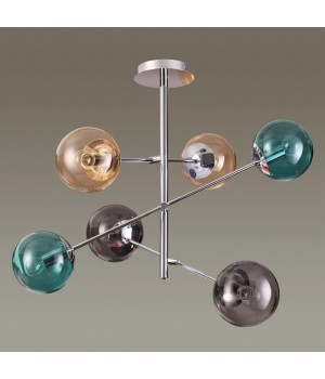 4454/6C MODERNI LN20 092 хром, разноцветный Люстра потолочная E14 6*40W 220V SIERRA-foto4