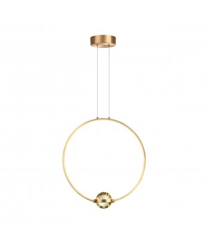 4336/18L L-VISION ODL22 155 брашированное золото/металл Подвесной светильник IP20 LED 18W 1370Лм 4000K GOTA-foto7