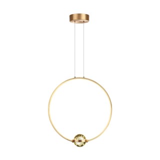 4336/18L L-VISION ODL22 155 брашированное золото/металл Подвесной светильник IP20 LED 18W 1370Лм 4000K GOTA-foto7