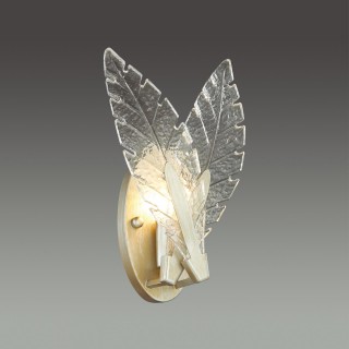 4838/1W HALL ODL21 465 золотистый/стекло Бра E14 1*40W FLOWERI-foto4