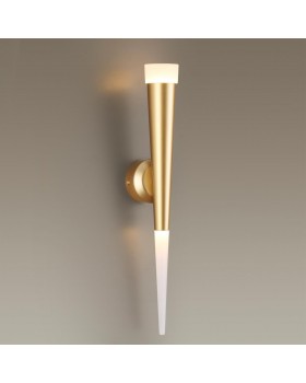 3891/7WG L-VISION ODL20 223 золотистый /металл Настенный светильник LED 3000K 7W 220V VIVAT-foto7