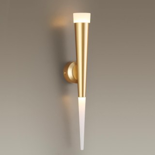 3891/7WG L-VISION ODL20 223 золотистый /металл Настенный светильник LED 3000K 7W 220V VIVAT-foto7