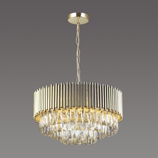 4120/9 HALL ODL19 431 золото/хрусталь Люстра E14 12*40W PALLADA-foto3