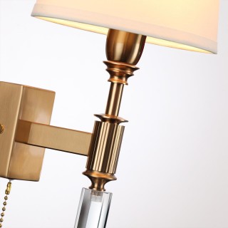 4894/1W MODERN ODL_EX22 91 бронзовый/белый/ткань Бра с выкл. E14 1*40W LONDON-foto8