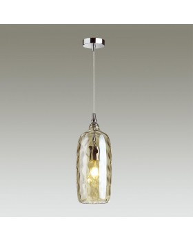 4768/1 PENDANT ODL21 355 коньячный/хром Подвес E27 60W SITORA-foto3