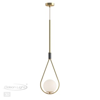 4810/1 PENDANT ODL21 351 золтой/черный/белый Подвес E14 1*40W FLARI-foto6