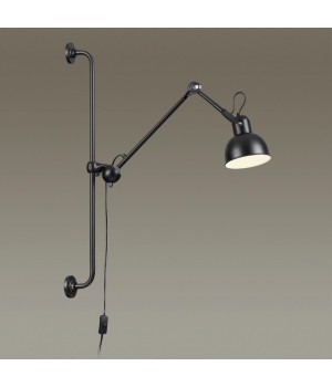 4125/1WA MODERN ODL19 525 черный Бра на кронштейне Е14 1*40W ARTA-foto4