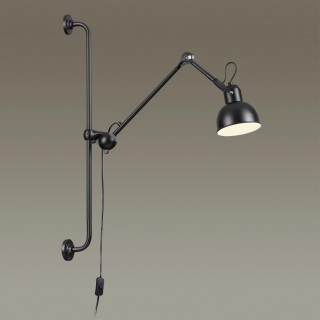 4125/1WA MODERN ODL19 525 черный Бра на кронштейне Е14 1*40W ARTA-foto4