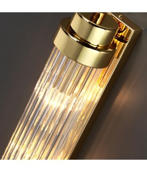 4822/2W WALLI ODL21 517 золотой/прозрачный Настенный светильник E14 2*40W LORDI-foto5