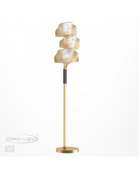 4870/3F HALL ODL_EX22 51 золотой/чёрный/стекло Торшер E14 3*40W VENTAGLIO-foto4