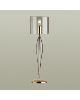 4850/1T STANDING ODL_EX21 55 дымчатый/золото/стекло Высокая Лампа E27 1*60W TOWER-foto4