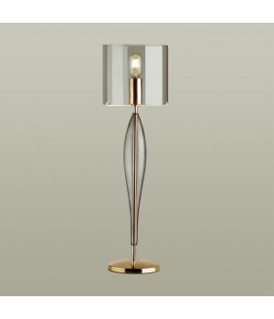 4850/1T STANDING ODL_EX21 55 дымчатый/золото/стекло Высокая Лампа E27 1*60W TOWER-foto4