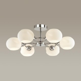 4548/6C COMFI LN21 208 хром, белый Люстра потолочная E14 6*40W 220V PENELOPA-foto4