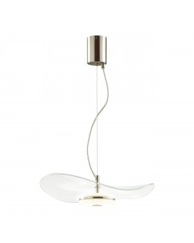 4860/13L L-VISION ODL_EX21 65 никель/прозрачный/стекло Подвес LED 1*13W 3500K FLUENT-foto6