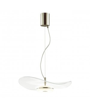 4860/13L L-VISION ODL_EX21 65 никель/прозрачный/стекло Подвес LED 1*13W 3500K FLUENT-foto6