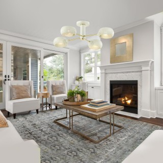 4531/4C MODERNI LN21 137 белый, матовое золото Люстра потолочная E14 4*40W 220V NOELLE-foto3