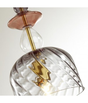 4647/1 PENDANT ODL20 342 золотой/коричневый/разноцветный Подвес E27 60W 220V BELLA-foto8