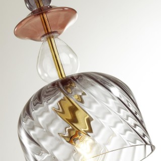 4647/1 PENDANT ODL20 342 золотой/коричневый/разноцветный Подвес E27 60W 220V BELLA-foto8