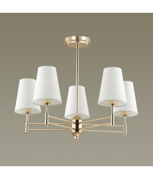 4436/5C NEOCLASSI LN20 187 золотой, белый Люстра потолочная E14 5*40W 220V DORIS-foto4