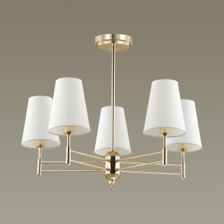 4436/5C NEOCLASSI LN20 187 золотой, белый Люстра потолочная E14 5*40W 220V DORIS-foto4