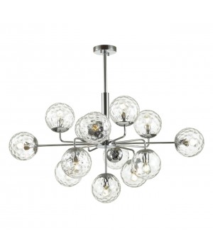 4982/13 MODERN ODL22 323 хром/прозрачный/стекло Люстра E14 13*40W VERASA-foto6