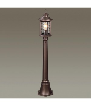 4961/1F NATURE ODL22 565 темно-коричневый/стекло Ландшафтный светильник 107см E27 1*60W IP44 MAVRET-foto4