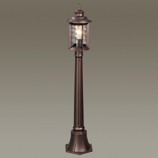4961/1F NATURE ODL22 565 темно-коричневый/стекло Ландшафтный светильник 107см E27 1*60W IP44 MAVRET-foto4