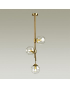 4799/3 PENDANT ODL21 341 бронзовый/прозрачный Подвес E14 3*60W BRAZERI-foto4