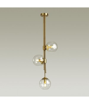 4799/3 PENDANT ODL21 341 бронзовый/прозрачный Подвес E14 3*60W BRAZERI-foto4