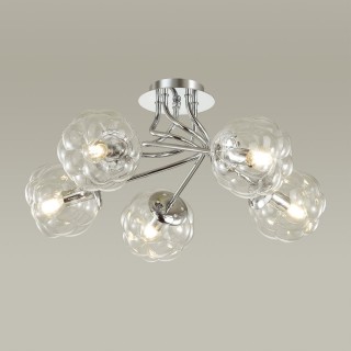 4557/5C MODERNI LN21 081 хром Люстра потолочная E14 5*40W 220V BREANA-foto3