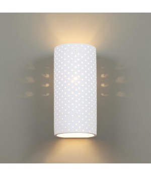 4277/1W HIGHTECH ODL21 156 белый гипсовый Настенный светильник IP20 E14 1*40W 220V GIPS-foto3