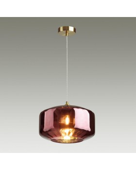 4782/1 PENDANT ODL21 345 бордовый/бронзовый Подвес E27 60W BINGA-foto4