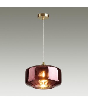 4782/1 PENDANT ODL21 345 бордовый/бронзовый Подвес E27 60W BINGA-foto4