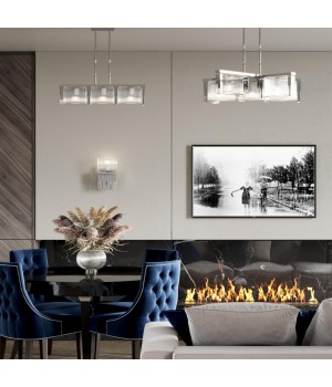 4871/7 HALL ODL_EX22 56 хром/прозрачный/стекло Люстра E14 7*40W GATSBY-foto3