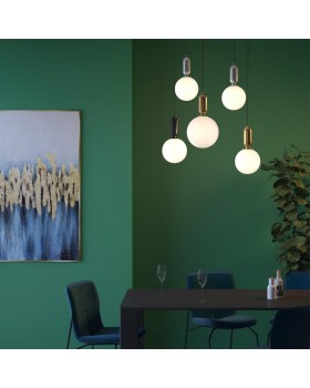 4672/1 PENDANT ODL20 309 золотой/белый Подвес E27 1*40W (тип лампы СВЕЧА ) 220V OKIA-foto3