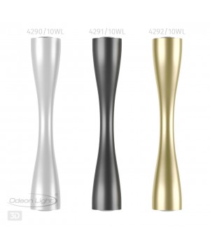 4291/10WL HIGHTECH ODL22 207 черный/металл Настенный светильник IP20 LED 10W 453Лм 3000K ANIKA-foto6