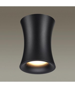 4272/1C HIGHTECH ODL21 247 черный/металл Потолочный светильник IP44 GU10 1*50W ZETTA-foto3