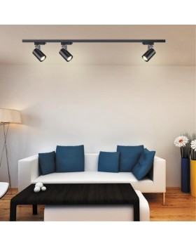 370647 PORT NT19 106 черный Светильник трековый однофазный трехжильный IP20 GU10 50W 220V GUSTO-foto3