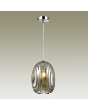 4702/1 PENDANT ODL20 283 дымчатый/хром Подвес E27 60W 220V DORI-foto3
