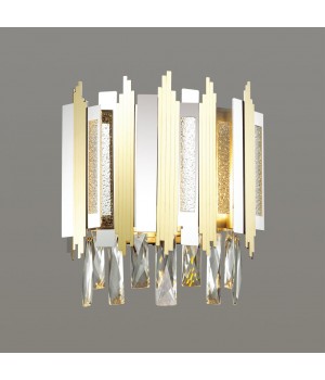 4635/2W CLASSIC ODL20 447 золото/хром/хрусталь Бра E14 2*40W 220V RUNA-foto3