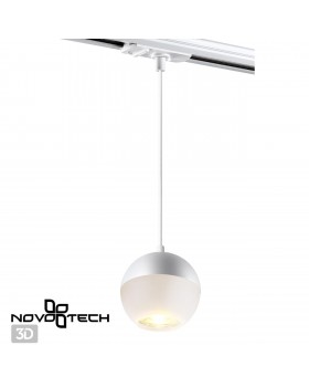 370821 PORT NT22 080 белый Светильник трековый однофазный трехжильный, провод 1м IP20 GU10 9W 220V GARN-foto9