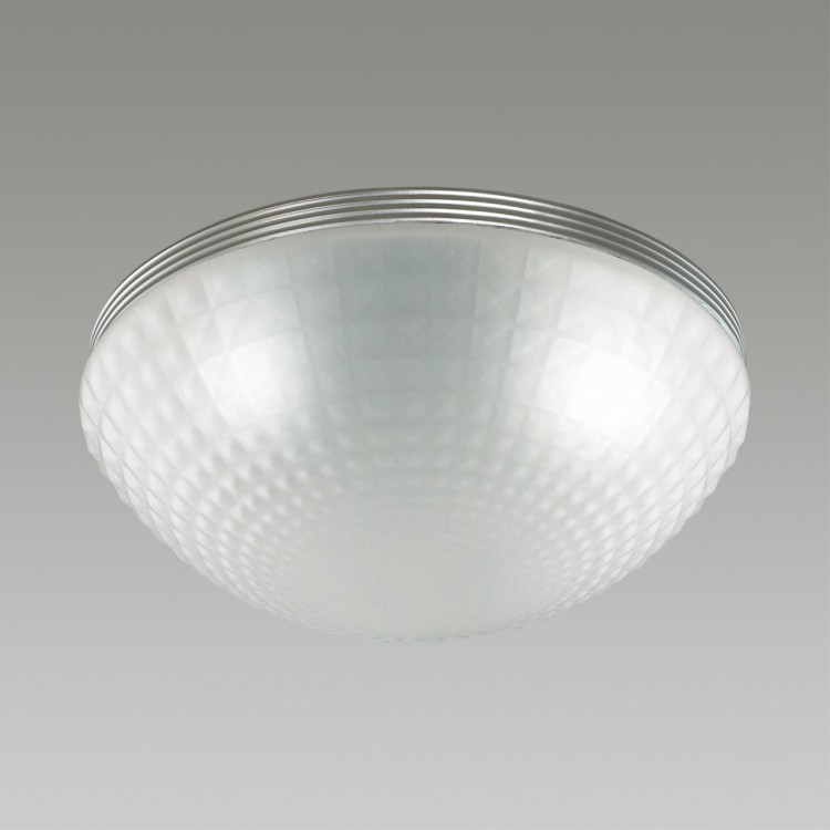 4937/3C MODERN ODL22 517 серебристый/белый/стекло Потолочный светильник E14 3*40W MALAGA