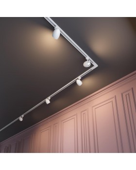 370546 PORT NT19 108 белый Светильник трековый однофазный трехжильный IP20 GU10 50W 230V VETERUM-foto3